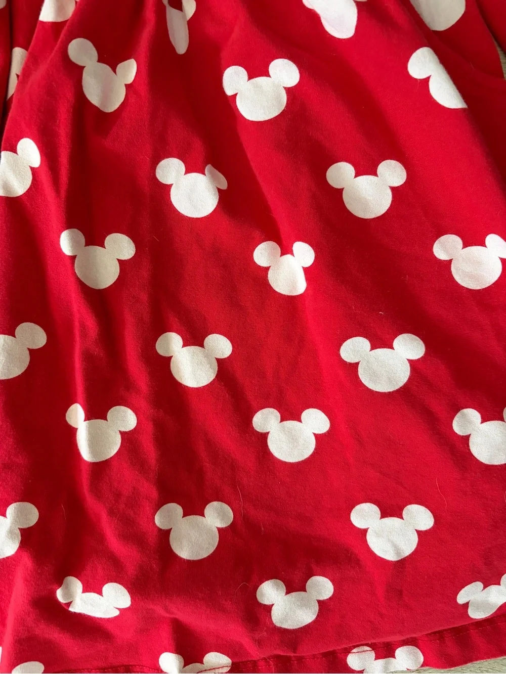 Hanna Andersson Disney Mickey twirl dress - size 6-7
